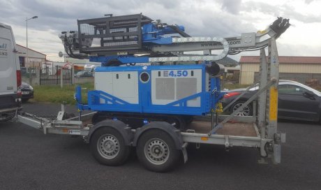 Machine pour études géotechniques à Clermont-Ferrand et sa région