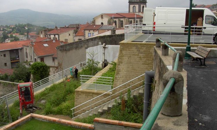 Murs de soutènement à Clermont-Ferrand et sa région